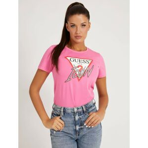 Guess dámské růžové tričko - M (G65C)